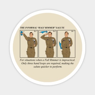 Arnold Rimmer Half Rimmer Salute Magnet